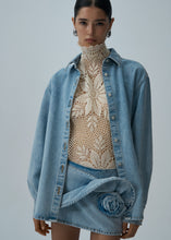 Load image into Gallery viewer, SS25 DENIM 07 SHIRT LIGHT BLUE
