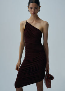 SS25 DRESS 05 BORDEAUX
