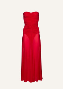 SS25 DRESS 19 RED