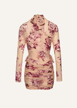 Load image into Gallery viewer, SS25 DRESS 35 BEIGE PRINT
