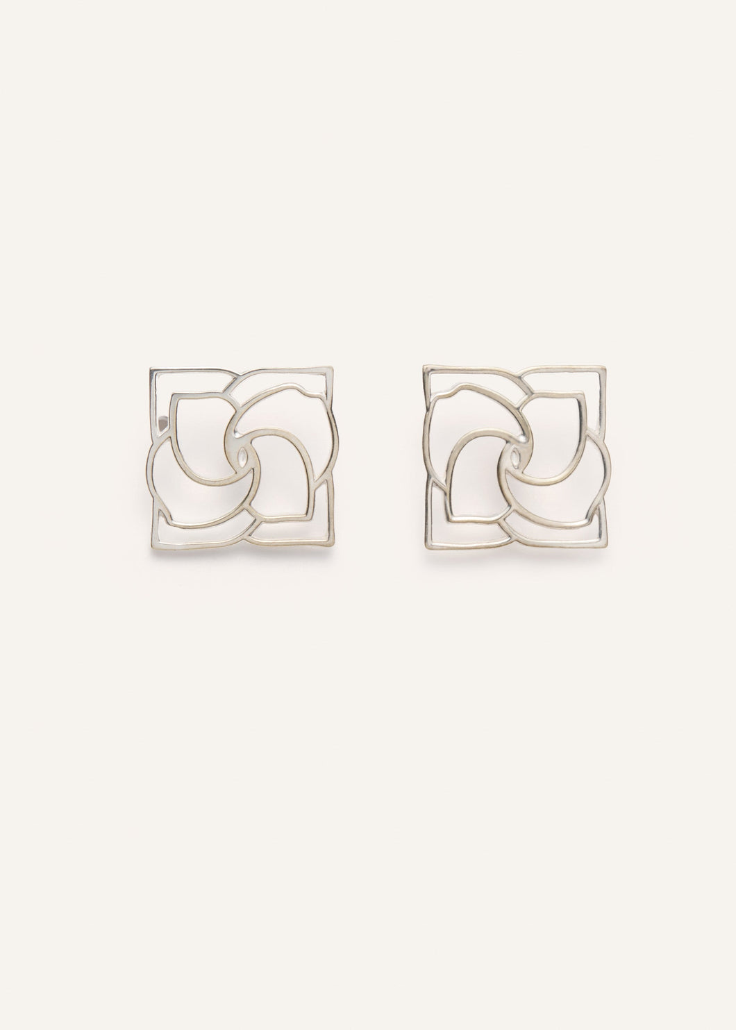 SS25 EARRINGS 07 RHODIUM SILVER
