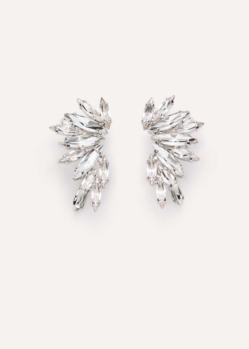 SS25 EARRINGS 08 RHODIUM SILVER