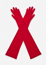 Load image into Gallery viewer, Mesh gloves in red
