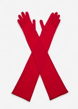 Load image into Gallery viewer, Mesh gloves in red
