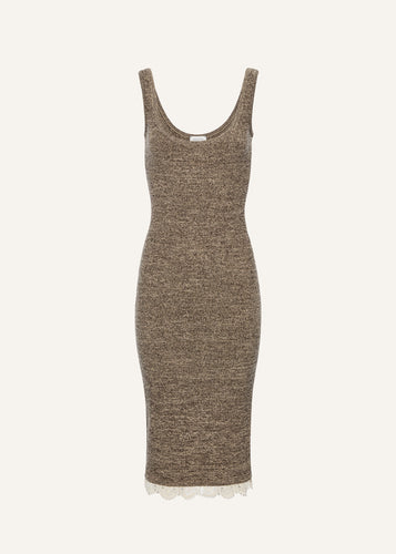 SS25 KNITWEAR 01 DRESS BROWN