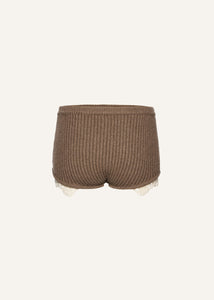 SS25 KNITWEAR 08 SHORTS BEIGE