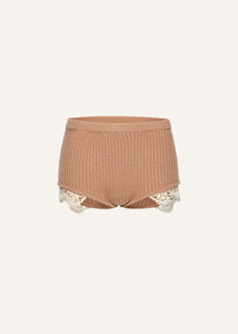SS25 KNITWEAR 08 SHORTS CARAMEL