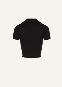 SS25 KNITWEAR 13 SWEATER BLACK
