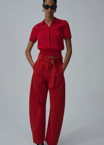 SS25 KNITWEAR 13 SWEATER RED
