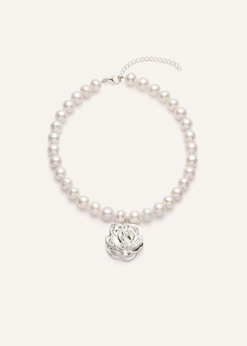 SS25 NECKLACE 03 RHODIUM SILVER