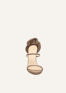 SS25 SANDALS LEATHER TAUPE