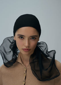 SS25 SCARF 02 BLACK
