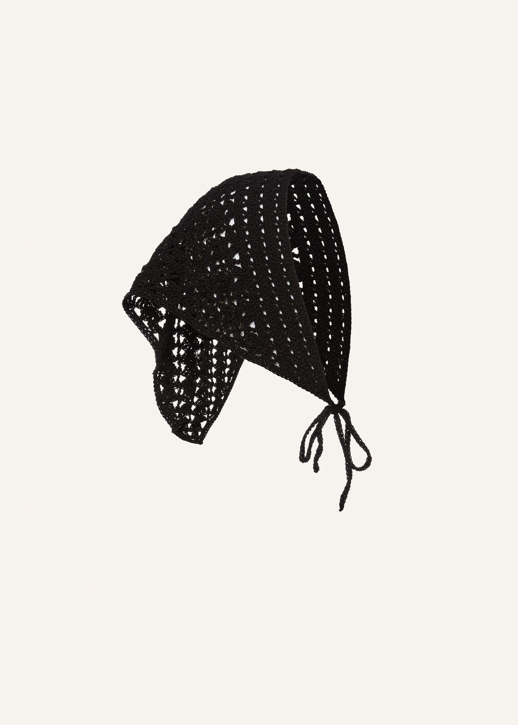 SS25 SCARF 07 BLACK