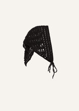 Load image into Gallery viewer, SS25 SCARF 07 BLACK
