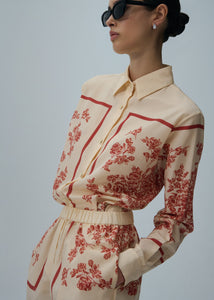 SS25 SHIRT 02 V2 BEIGE PRINT