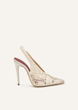 Load image into Gallery viewer, SS25 SLINGBACK CROCHET CREAM

