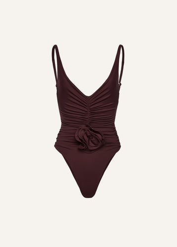 SS25 SWIMSUIT 02 BROWN