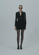 Load and play video in Gallery viewer, PF25 KNITWEAR 13 SKIRT BLACK

