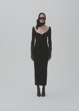 Load and play video in Gallery viewer, AW24 KNITWEAR 05 DRESS BLACK
