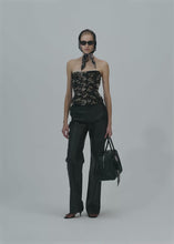 Load and play video in Gallery viewer, PF25 CORSET 02 BLACK PRINT
