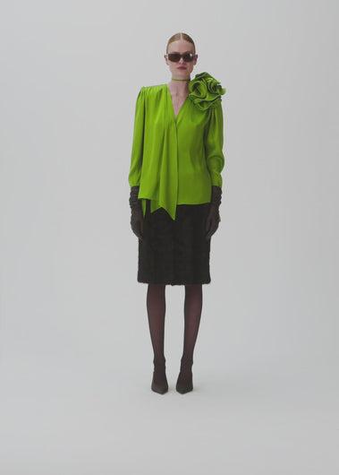 AW24 BLOUSE 04 GREEN