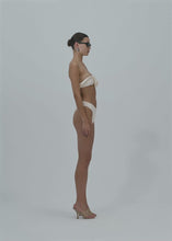 Load and play video in Gallery viewer, PF25 SWIM BRA 03 CREAM
