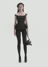 Load and play video in Gallery viewer, RE26 BLOUSE 11 BLACK
