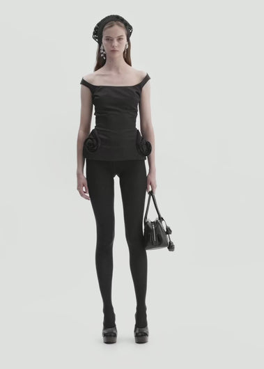 RE26 BLOUSE 11 BLACK