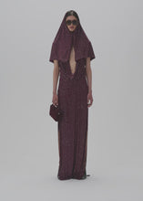Load and play video in Gallery viewer, RE25 DRESS 24 BORDEAUX
