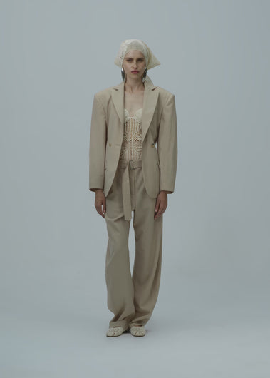 SS25 BLAZER 02 BEIGE