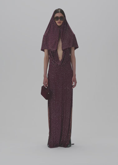 RE25 DRESS 24 BORDEAUX