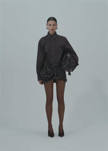 Load and play video in Gallery viewer, PF25 DENIM 06 SKIRT BROWN
