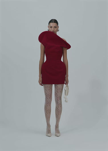 PF25 DRESS 32 RED