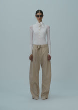 Load and play video in Gallery viewer, SS25 KNITWEAR 14 CARDIGAN WHITE
