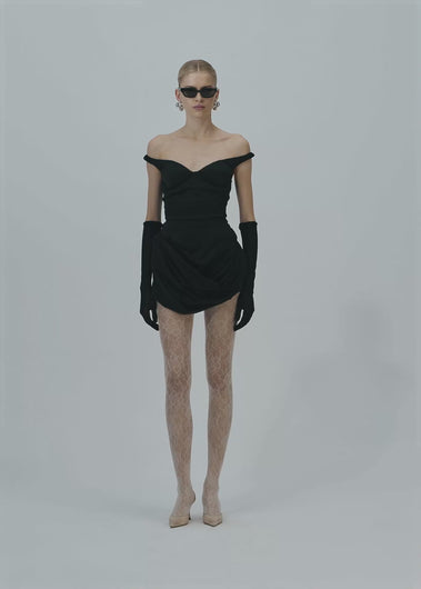 PF25 DRESS 06 BLACK
