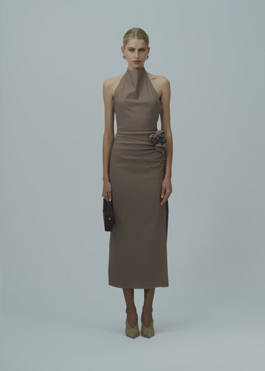 SS25 DRESS 29 BEIGE