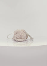 Load and play video in Gallery viewer, Small pearl Magda bag in cream crochet
