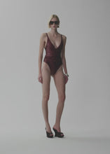 Load and play video in Gallery viewer, PF24 SWIMSUIT 05 BROWN
