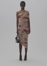 Load and play video in Gallery viewer, RE25 DRESS 17 BEIGE PRINT
